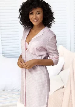 Online Vivance Dreams Nachthemd Rosa-Weis