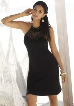 Sale LASCANA Neckholderkleid Schwarz