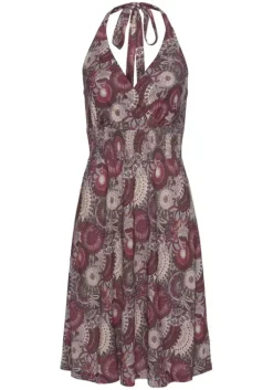 Hot LASCANA Neckholderkleid Lila-Bedruckt