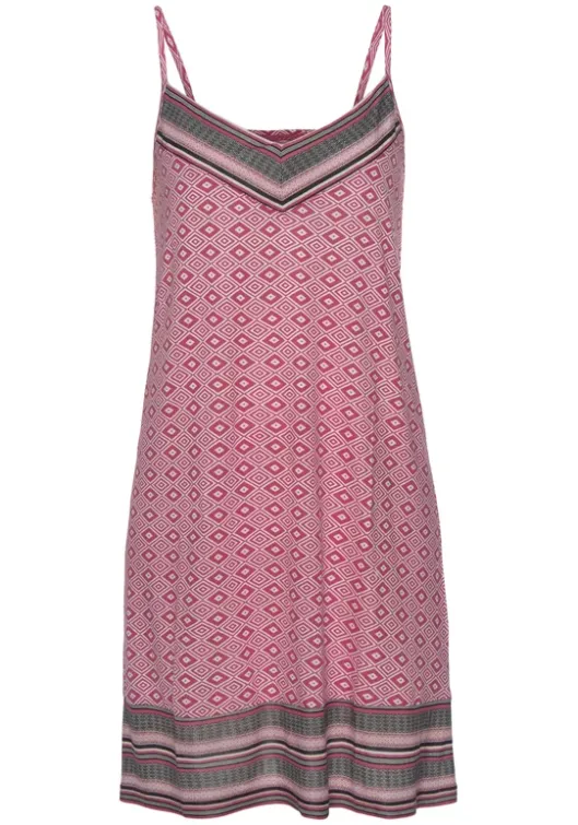Clearance Vivance Dreams Neglige Pink Gemustert