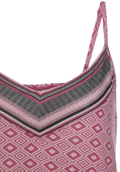 Clearance Vivance Dreams Neglige Pink Gemustert