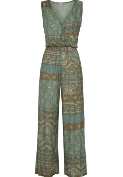 Discount LASCANA Overall Turkis-Bedruckt