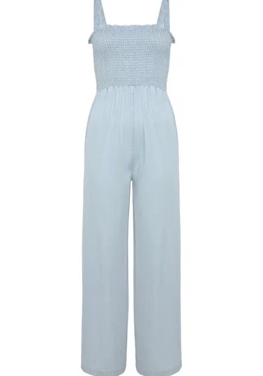 Discount s.Oliver Overall Blue Washed