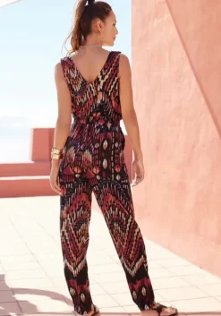 New Buffalo Overall Rot-Bedruckt