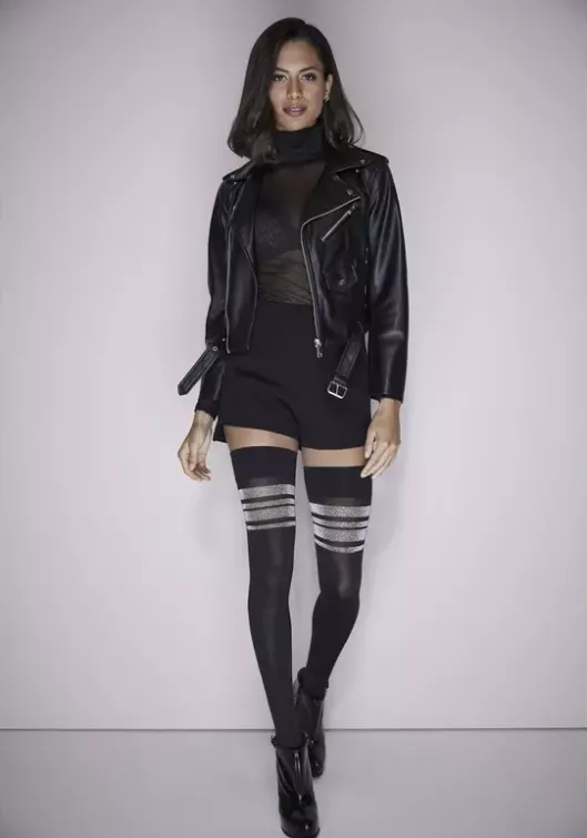 Online Overknees Socken