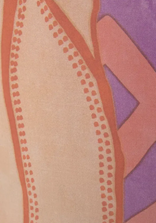 LASCANA Palazzohose Orange-Pink Bedruckt