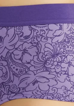Sale petite fleur Panty Lila, Rot, Weis