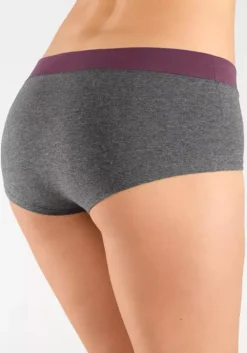 Bench. Panty Anthrazit-Meliert-Rosa