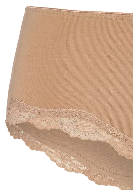 Best LASCANA Panty Beige, Weis, Schwarz