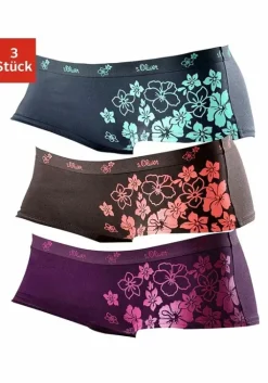 Online s.Oliver Panty Lila, Braun, Anthrazit