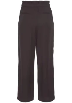 Hot LASCANA Paperbag-Hose Aubergine-Washed