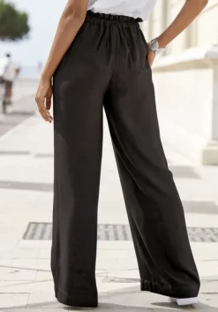 Online LASCANA Paperbag-Hose Schwarz