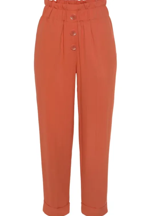 Outlet Paperbag-Hose Lange Hosen