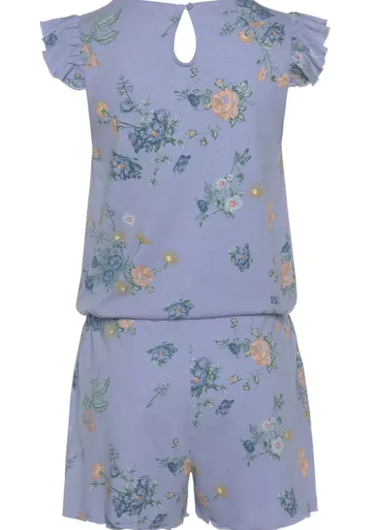 Clearance Vivance Dreams Playsuit Lavendel-Allover-Geblumt
