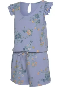 Clearance Vivance Dreams Playsuit Lavendel-Allover-Geblumt