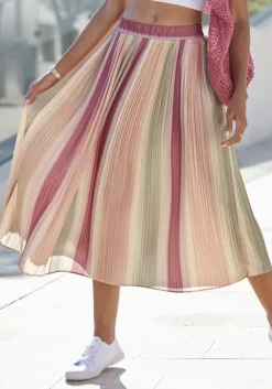 Vivance Plisseerock Bunt
