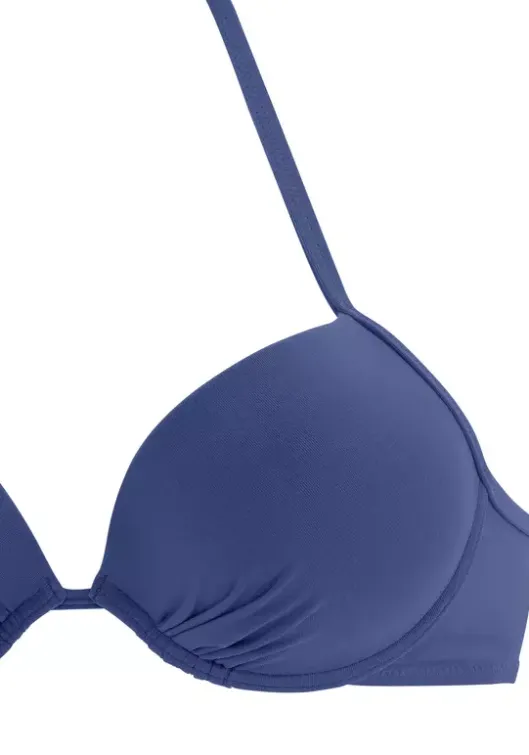 Clearance Buffalo Push-Up-Bikini-Top"Happy" Blau