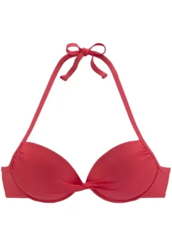 LASCANA Push-Up-Bikini-Top"Pride" Rot