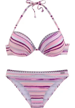 Outlet Push-Up-Bikini"Violet" Kleine Cups