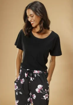 Online Vivance Dreams Pyjama Schwarz