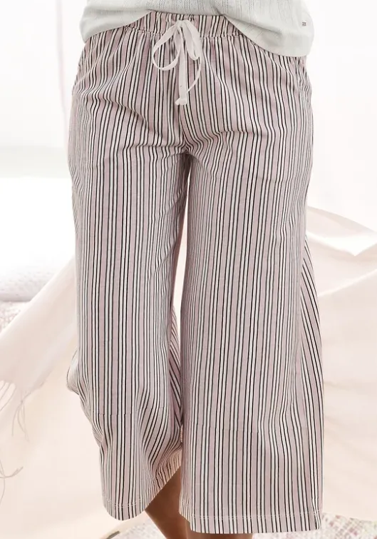 Online s.Oliver Pyjamahose Blassrosa-Gestreift