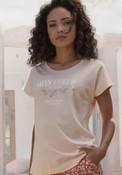 Discount Vivance Dreams Pyjamaoberteil Apricot