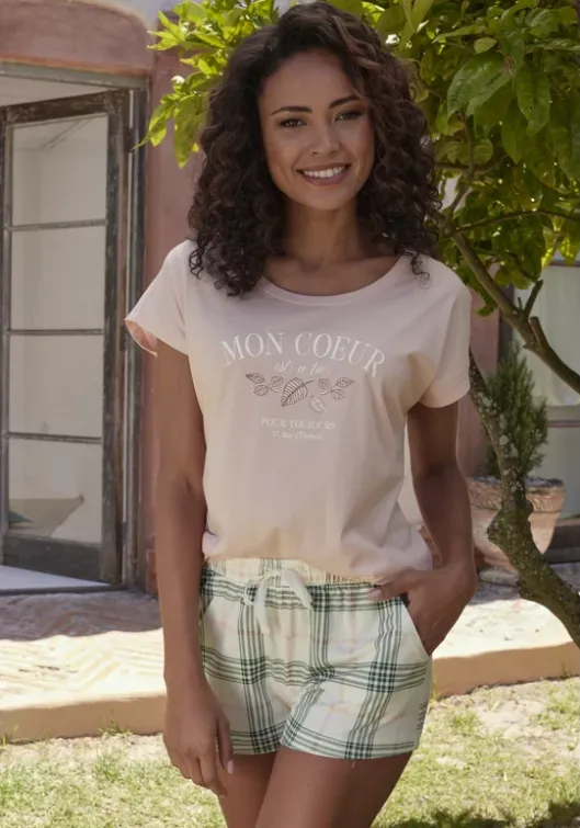 Discount Vivance Dreams Pyjamaoberteil Apricot