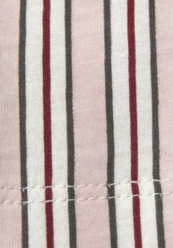 Hot s.Oliver Pyjamashorts Blassrosa-Gestreift