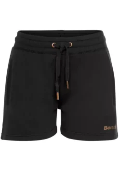 Best Bench. Relaxshorts"-Kurze Sweathose" Schwarz