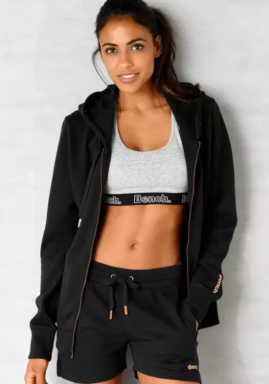 Best Bench. Relaxshorts"-Kurze Sweathose" Schwarz