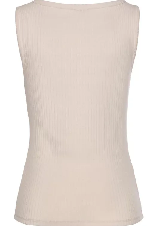 Online LASCANA Ripptanktop Beige