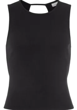 Hot LASCANA Ripptanktop Schwarz