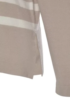 New LASCANA Rollkragenpullover Sand/Creme
