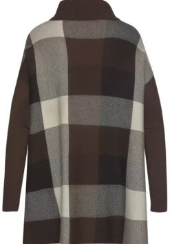 Discount LASCANA Rollkragenpullover Braun-Kariert