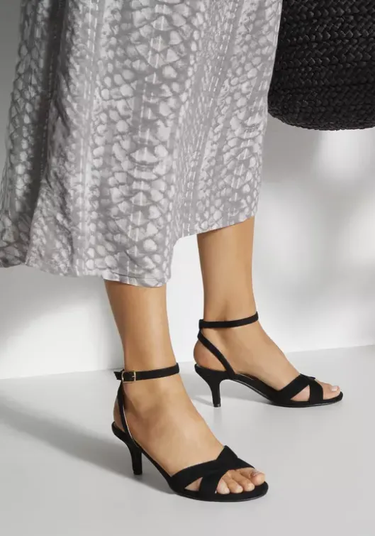 Clearance Sandalette"High-Heel-Sandalette, Riemchensandalette" High Heels & Pumps