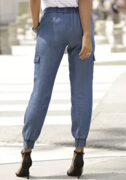 Sale LASCANA Schlupfhose Denim-Blue