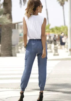 Sale LASCANA Schlupfhose Denim-Blue