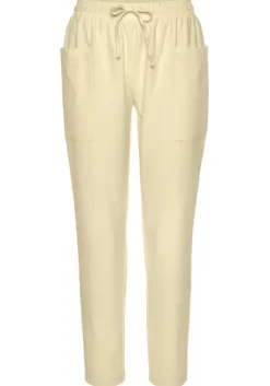 LASCANA Schlupfhose Hellgelb
