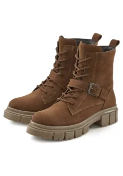 Online Schnurboots Stiefeletten & Boots
