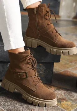 Online Schnurboots Stiefeletten & Boots