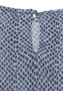 Clearance LASCANA Shirttop Blau Bedruckt