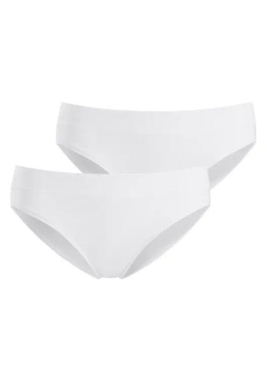 LASCANA Slip"Circular Collection" Weis