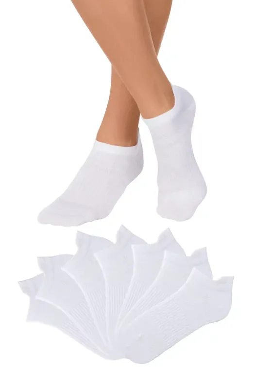 Outlet LASCANA ACTIVE Sneakersocken 7X Weis