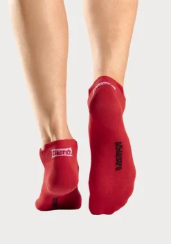 Best Bench. Sneakersocken 2X Rot, 2X Weis, 2X Schwarz
