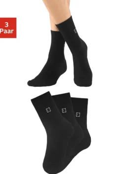 Best Elbsand Socken 3X Schwarz