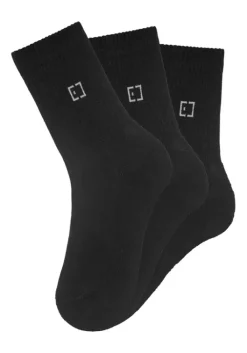 Best Elbsand Socken 3X Schwarz