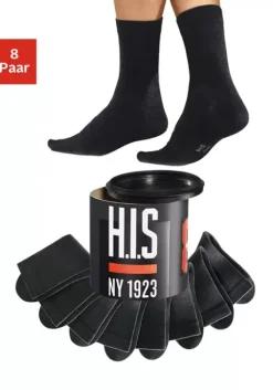 Online H.I.S Socken Schwarz