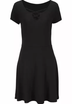 LASCANA Sommerkleid Schwarz