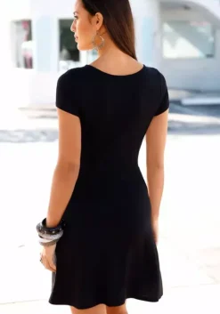 LASCANA Sommerkleid Schwarz