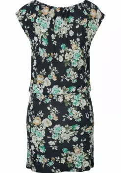 Outlet s.Oliver Sommerkleid Schwarz-Grun